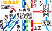 イメージ：名古屋近郊路線図
